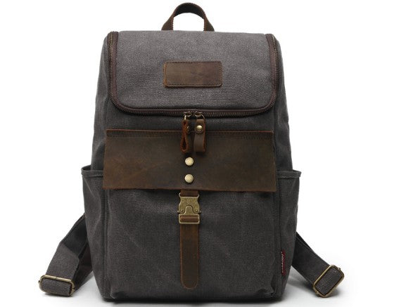 Breathable Outdoor Canvas Travel Backpack
