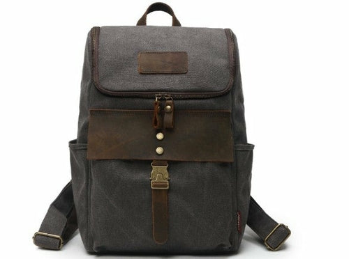 Breathable Outdoor Canvas Travel Backpack