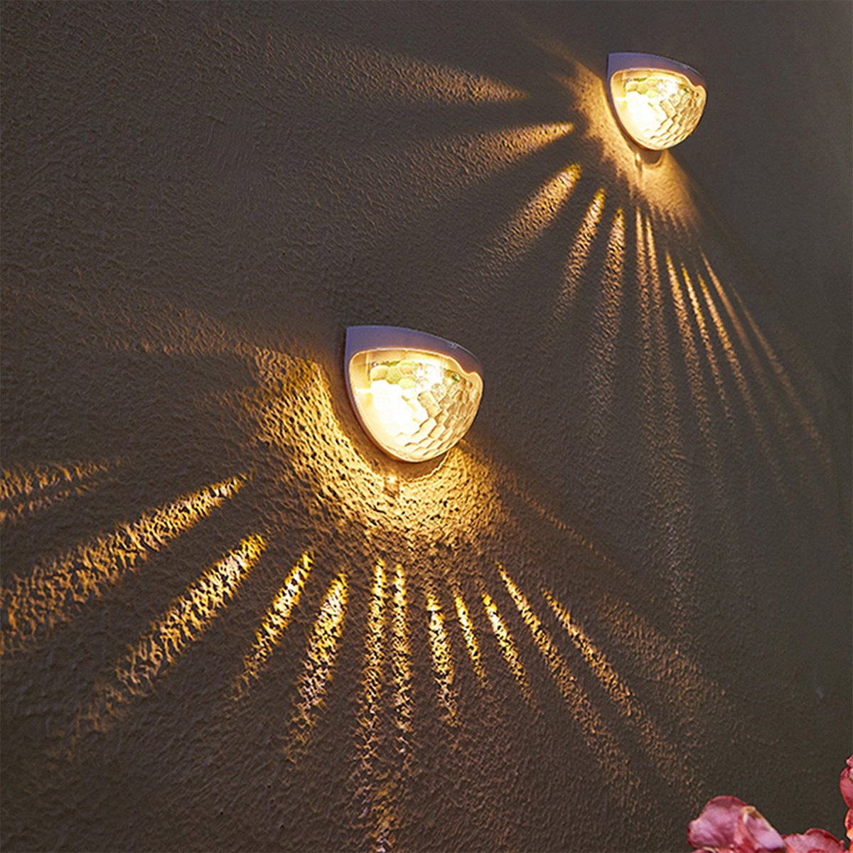 Solar Semicircle Walls Light