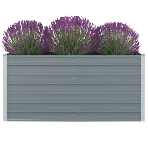 Raised Garden Bed Anthracite 63