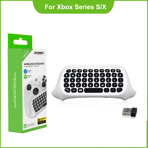 Wireless 2.4Ghz Mini Controller Keyboard Gaming Chatpad with