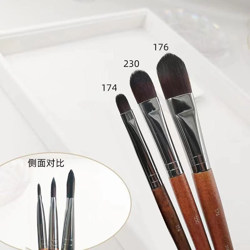 M108 106 Flat Foundation Brush  BB Cream Blender Concealer Foundation Liquid Brush Large Foundation Brush Cream Makeup Tools