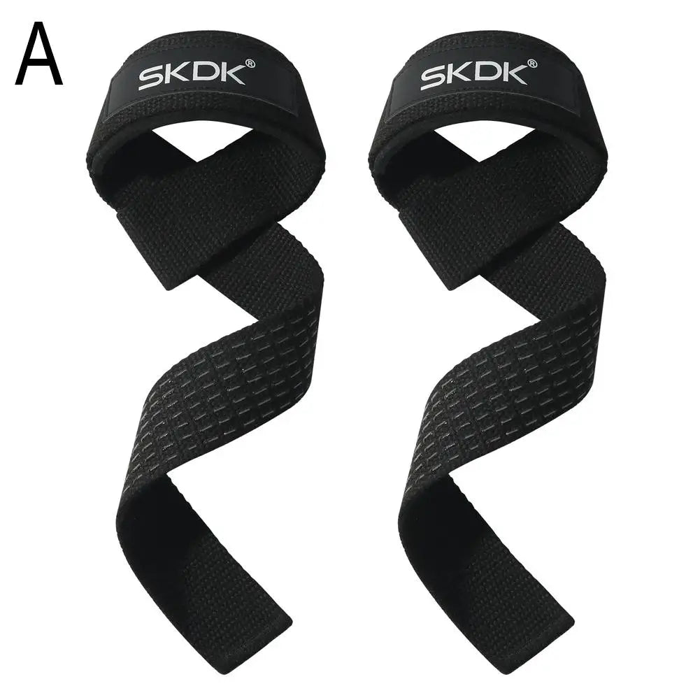 Fitness Lifting Wrist Strap Brace for Weightlifting Anti-slip Hand Wraps Wrist Straps Support Weight Lifting Dumbbell Train J6O8