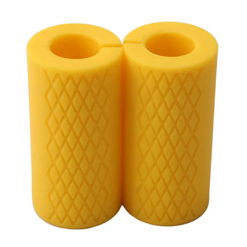 Silicone Dumbbell Grip Barbell Grip Kettle Bell Fitness Machinery Anti Slip and Bold Motorcycle Accessory Decoration Non-slip