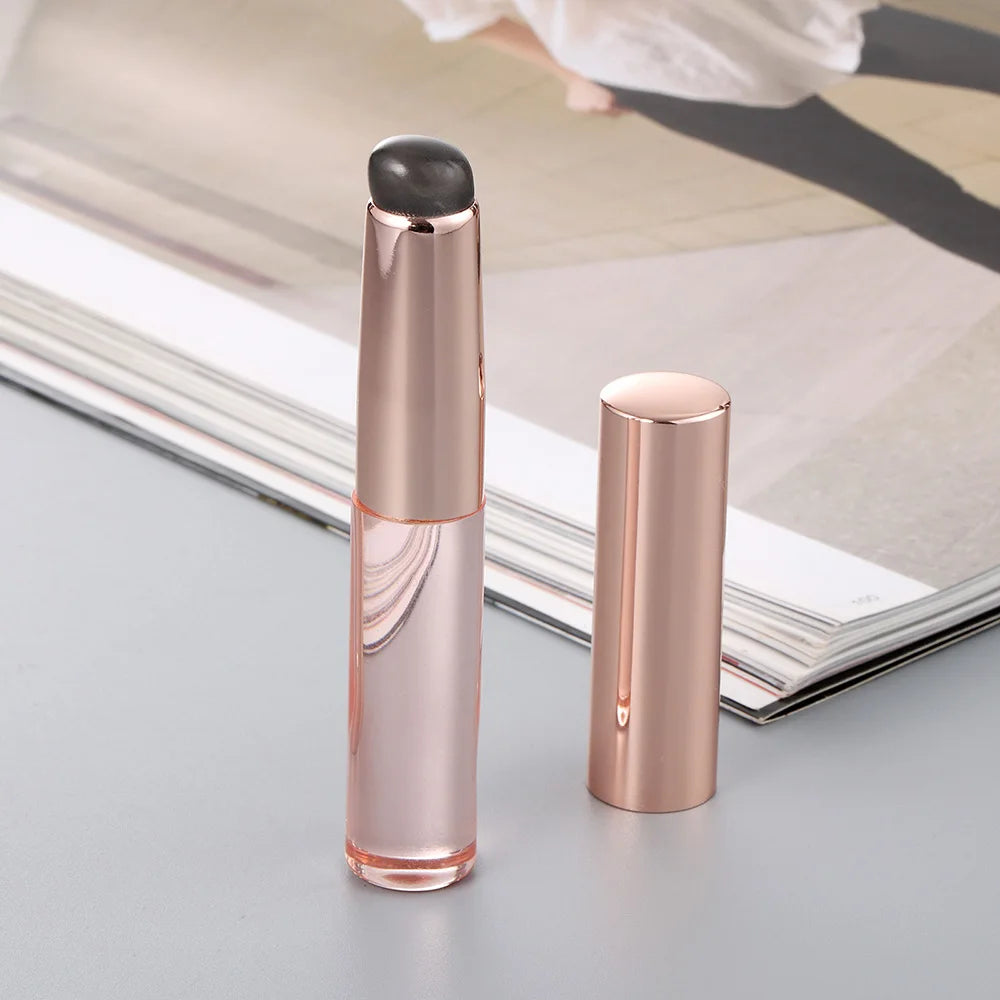 Upgrade Silicone Lip And Concealer Makeup Brushes Pink Silicone Brush For Lip Balm Lip Gloss Lip Stick MultiFunction Brush