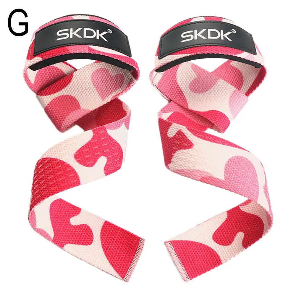 Fitness Lifting Wrist Strap Brace for Weightlifting Anti-slip Hand Wraps Wrist Straps Support Weight Lifting Dumbbell Train J6O8
