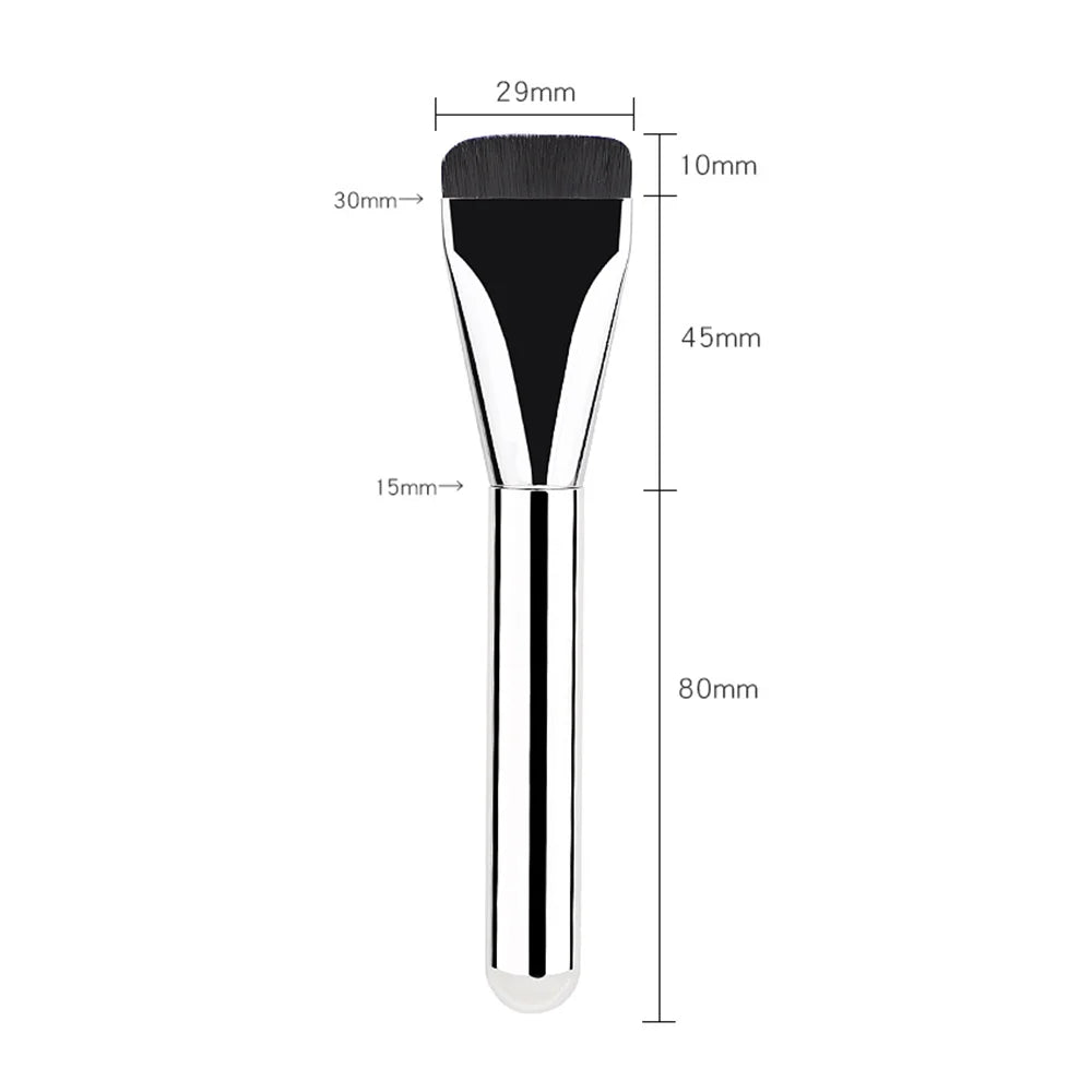 Ultra Thin Foundation Brush Soft Hair Thin Face Contour Brush BB Cream Blender Mixed Foundation Cream Makeup Brush Makeup Tool