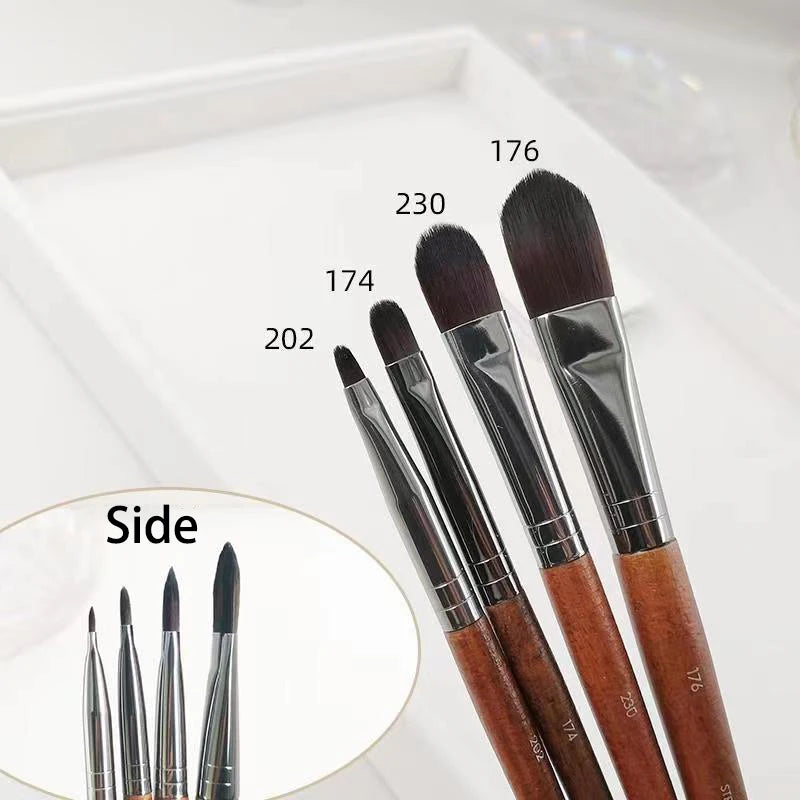M108 106 Flat Foundation Brush  BB Cream Blender Concealer Foundation Liquid Brush Large Foundation Brush Cream Makeup Tools