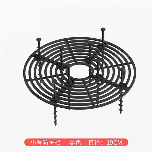 Child Plant Pot Soil Guard With Nails Plant Pot Grid Flower Pot Cover