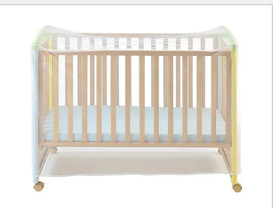 Bedding Flies Travel Portable Elastic Band Mesh Insect Accessories Foldable Crib Mosquito Net Baby Cot Cover Polyester Summer