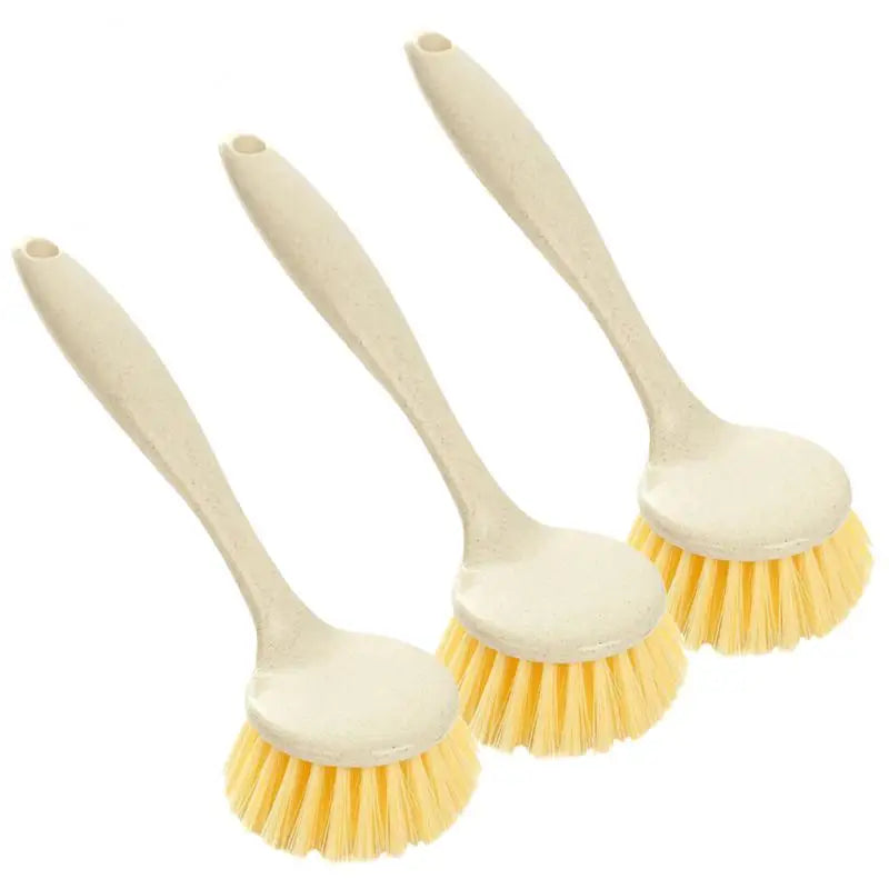 Long Handle Pot Brush Dish Bowl Washing Cleaning Brush Soap Dispenser Kitchen Sink Scrubber Automatic Sponge Dishwasher Brush