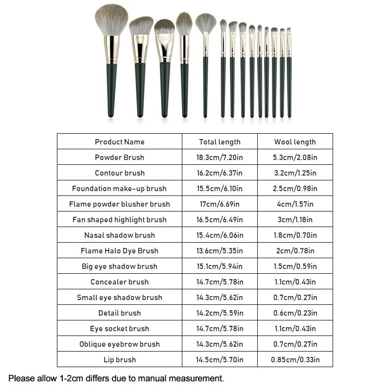 14PC Brush Set
