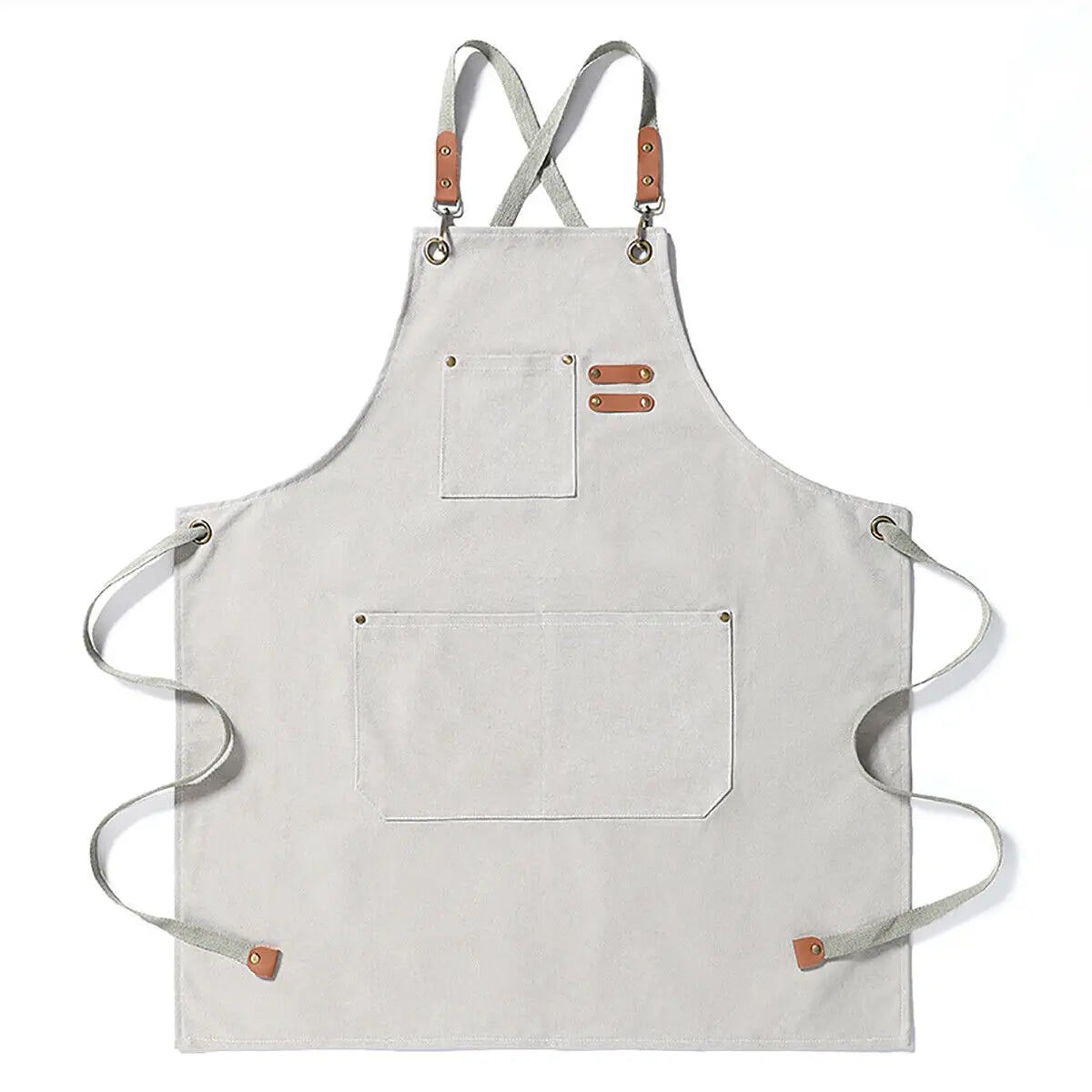 High Brand Men Women Thick Canvas Denim Bib Apron Kitchen Cooking Workshop Heavy Work Apron Home Kitchen Accessories
