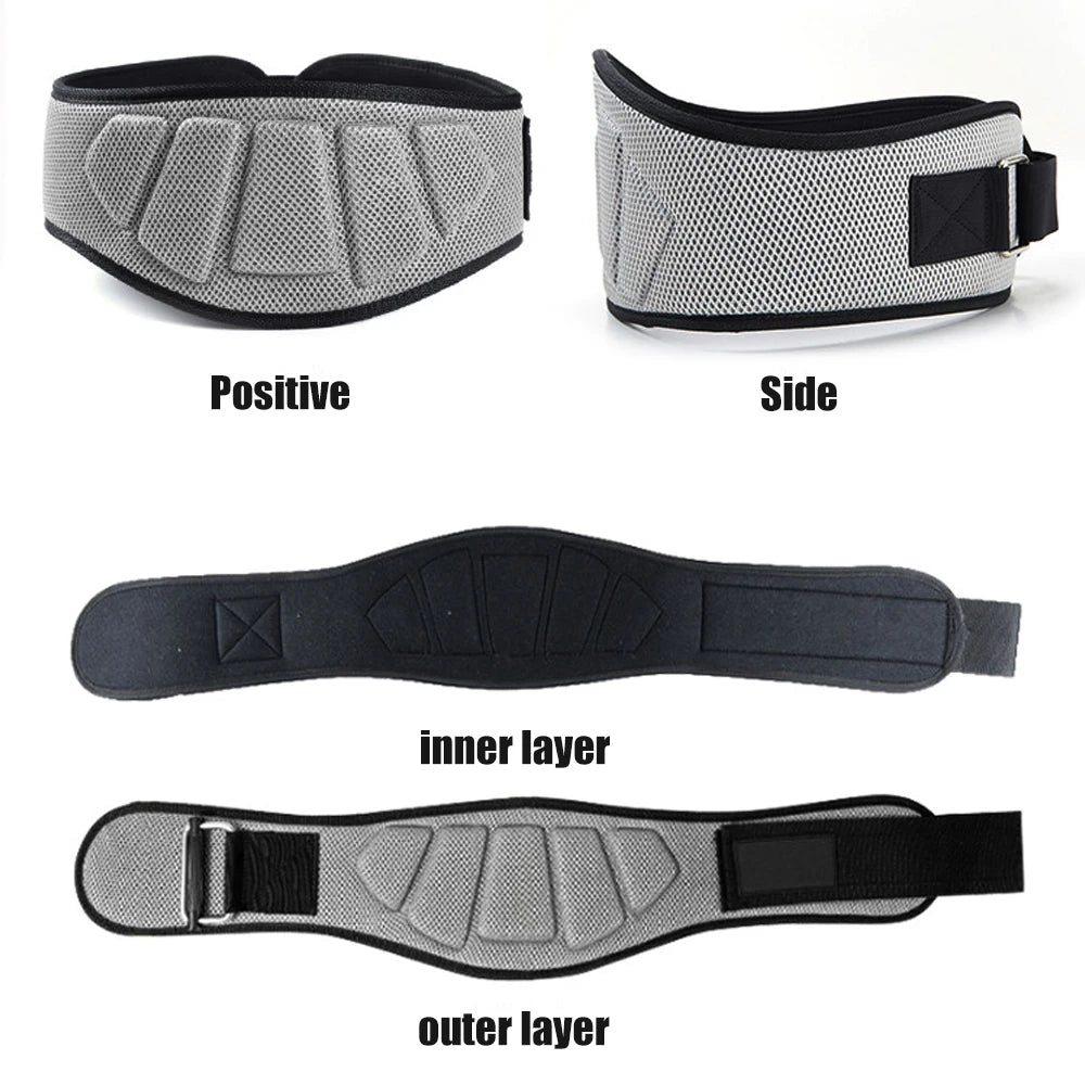 Fitness Weight Lifting Belt For Man And Woman Barbell Dumbbel Training Back Support Gym Squat Dip Powerlifting Waist Brace