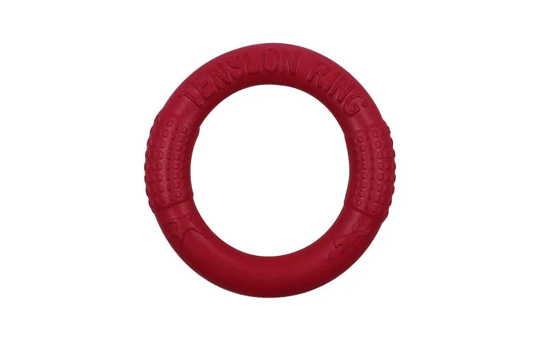 Dog Toys Pet Flying Disk Training Ring Puller Anti-Bite Floating Interactive Supplies Dog Toys Aggressive Chewing
