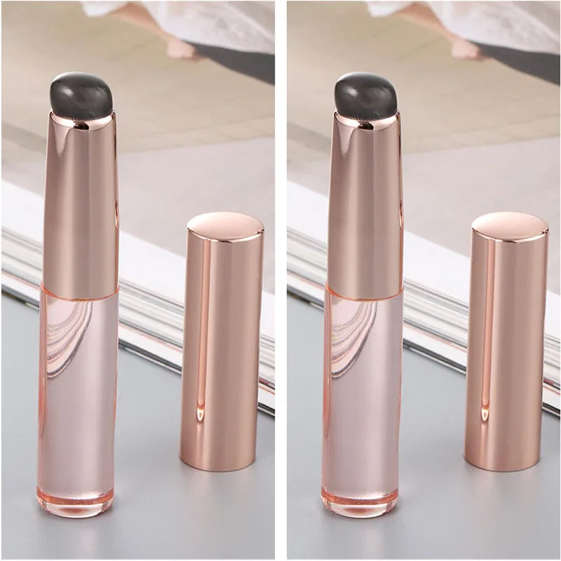 Upgrade Silicone Lip And Concealer Makeup Brushes Pink Silicone Brush For Lip Balm Lip Gloss Lip Stick MultiFunction Brush