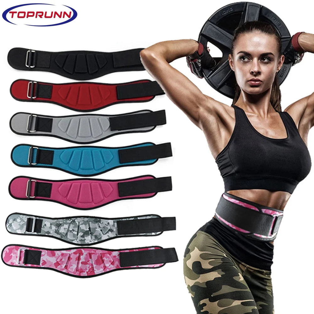Fitness Weight Lifting Belt For Man And Woman Barbell Dumbbel Training Back Support Gym Squat Dip Powerlifting Waist Brace