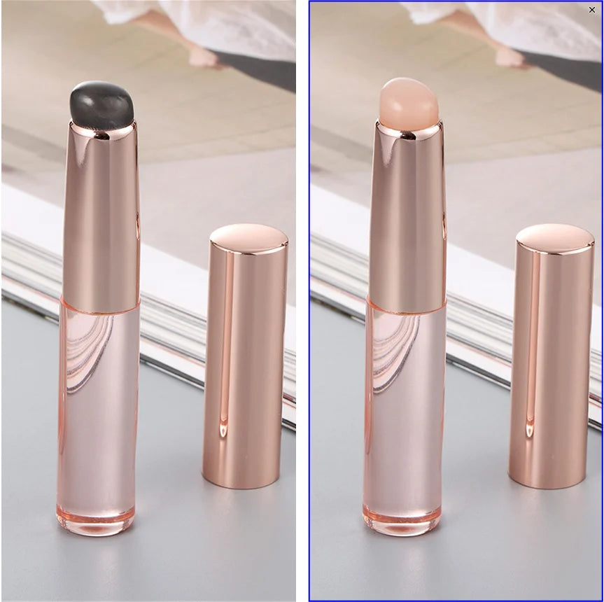 Upgrade Silicone Lip And Concealer Makeup Brushes Pink Silicone Brush For Lip Balm Lip Gloss Lip Stick MultiFunction Brush