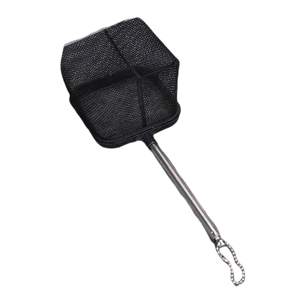 Fishing Landing Net Rustproof Corrosion Resistant Stainless Steel Fishing Net For Catchin Fish Shrimp Tank Aquarium Accessories
