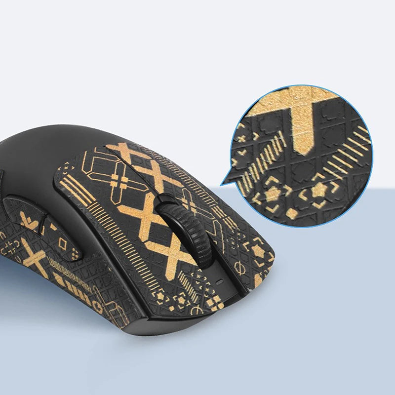 Handmade Mouse Grip Tape Skate Sticker Non Slip Suck Sweat Mouse