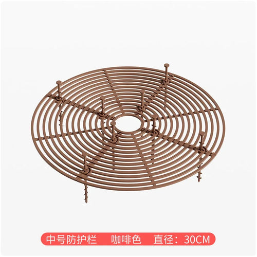 Child Plant Pot Soil Guard With Nails Plant Pot Grid Flower Pot Cover