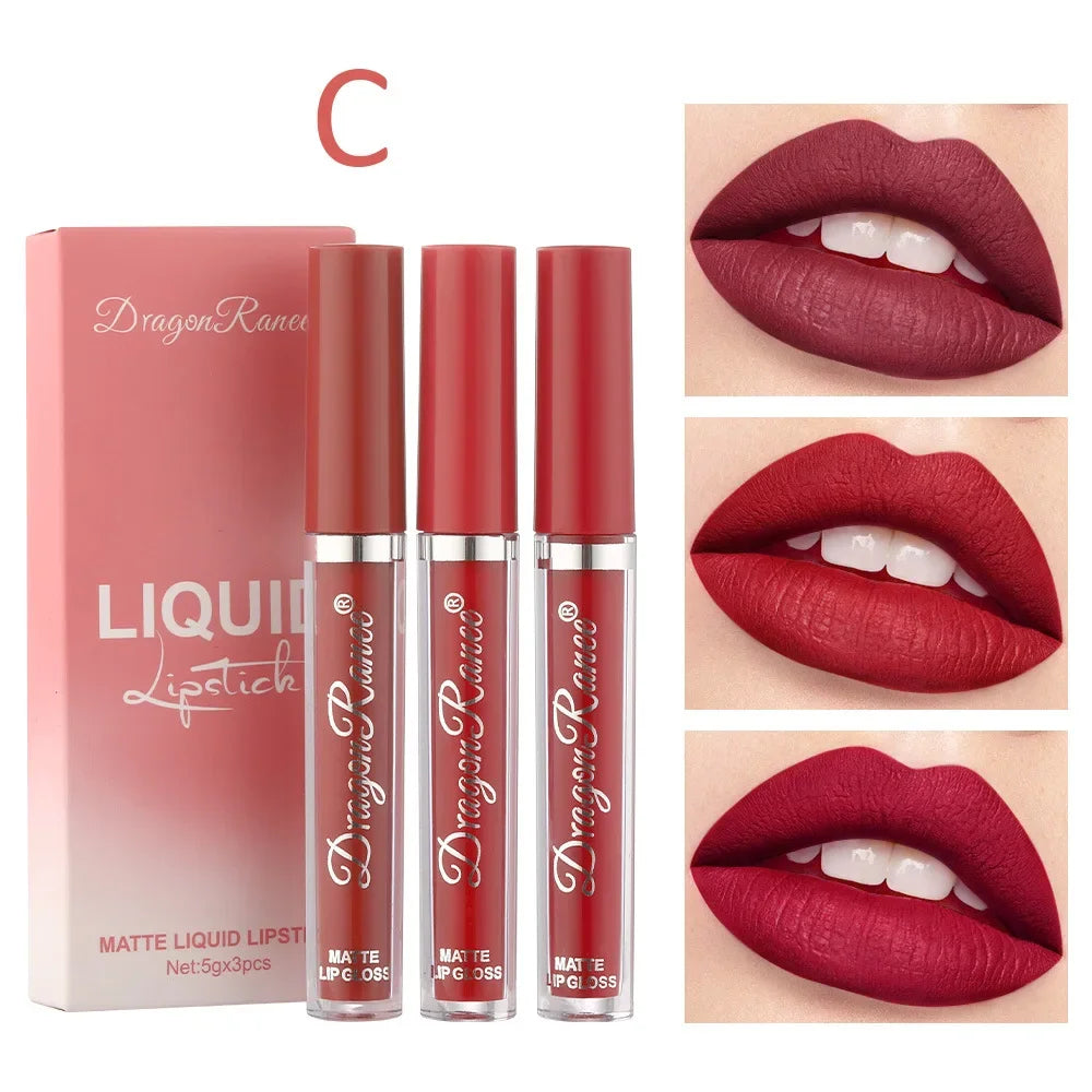 Korean Lipsticks Set Make Up For Women Beauty Cosmetics Matte Lipsticks Waterproof Long lasting The Best