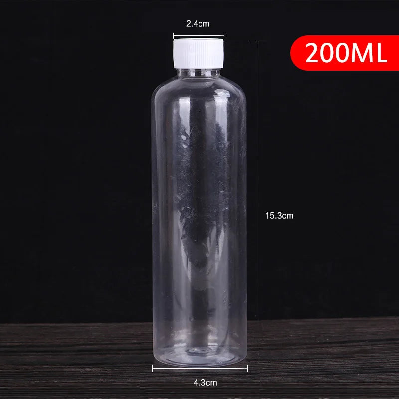 5-250ml Mini Refillable Makeup Cosmetic Face Cream Pot Bottle Plastic clear Empty Make Up Container Bottle Travel Kit Accessorie