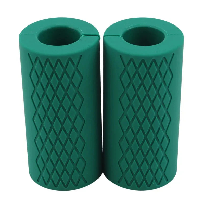 Silicone Dumbbell Grip Barbell Grip Kettle Bell Fitness Machinery Anti Slip and Bold Motorcycle Accessory Decoration Non-slip