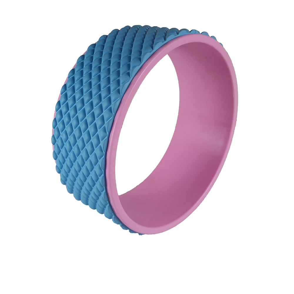 Yoga Wheel Exercise Trigger Point Muscle Massage Back Roller Pilates Ring Back Training Yoga Balance Accessory Increase Mobility