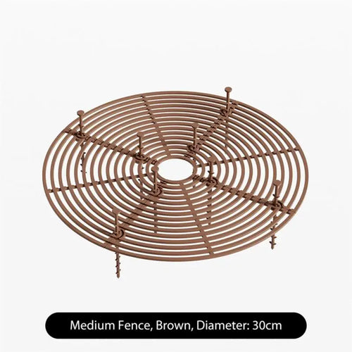 Plant Pot Soil Guard With Nails Plant Pot Grid Flower Pot Cover Baby