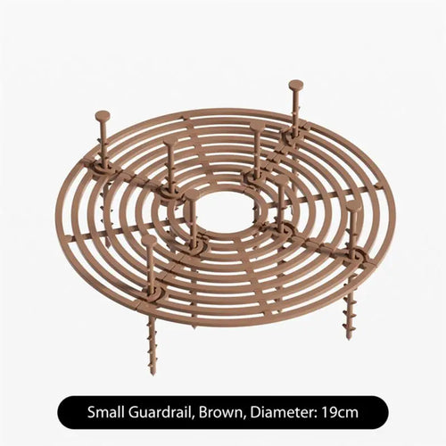 Plant Pot Soil Guard With Nails Plant Pot Grid Flower Pot Cover Baby