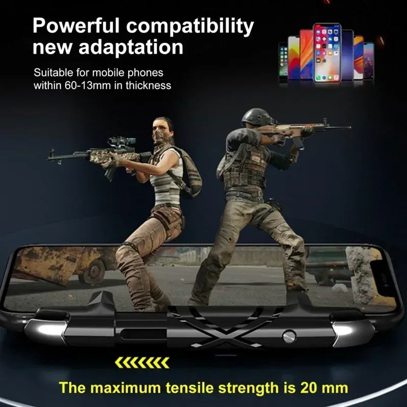 G5 Mobile Game Controller for PUBG Gaming Trigger Shooter Aim Fire ABS