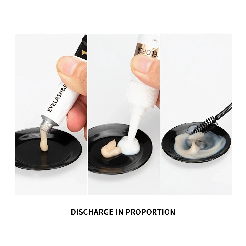 Eyelash & Eyebrow Dye Tint Kit Waterproof 15 Mins Fast Dye Brow Enhance Brow Dye Lash Long Lasting Permanent Makeup Tools