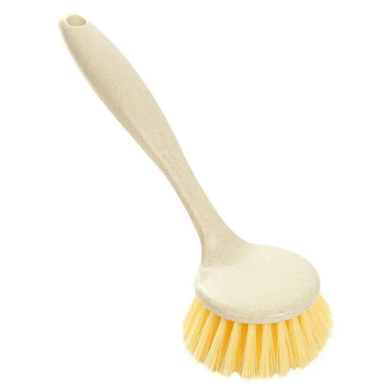 Long Handle Pot Brush Dish Bowl Washing Cleaning Brush Soap Dispenser Kitchen Sink Scrubber Automatic Sponge Dishwasher Brush