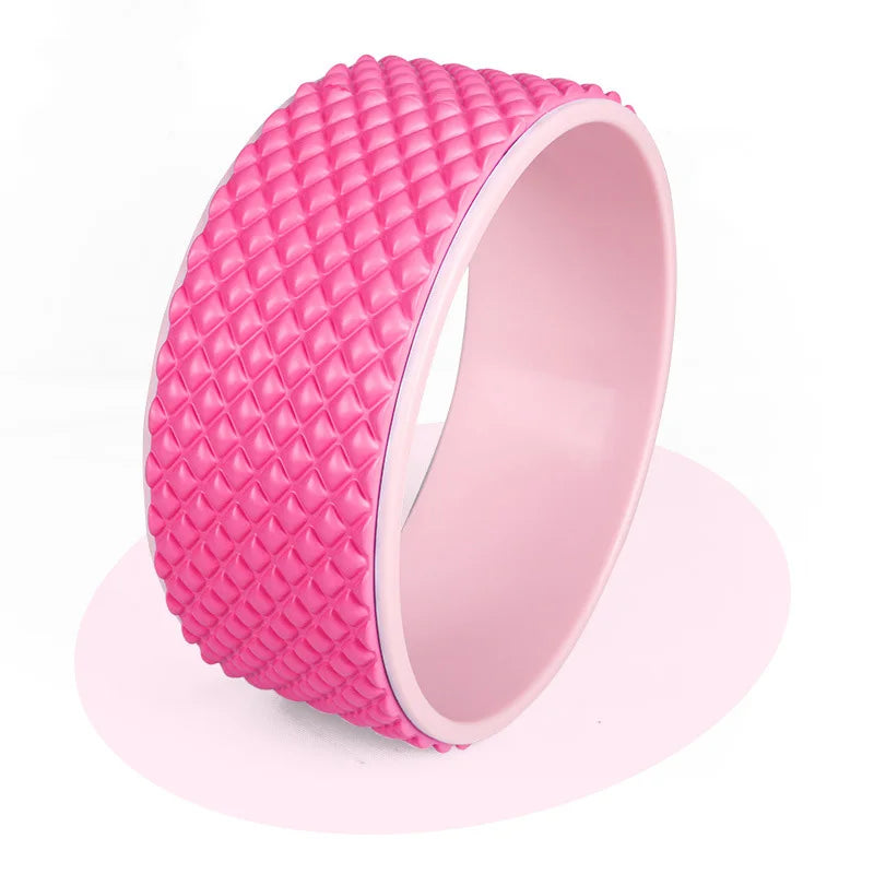 Yoga Wheel Exercise Trigger Point Muscle Massage Back Roller Pilates Ring Back Training Yoga Balance Accessory Increase Mobility