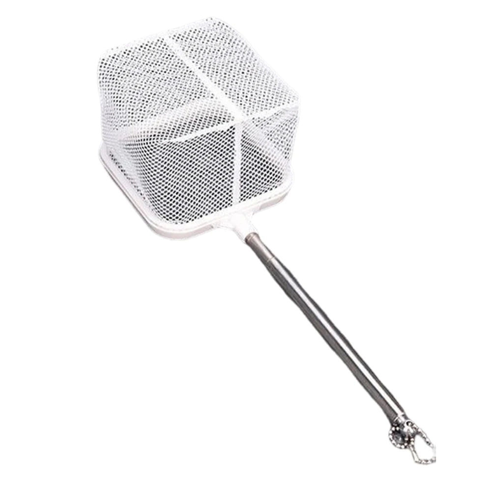 Fishing Landing Net Rustproof Corrosion Resistant Stainless Steel Fishing Net For Catchin Fish Shrimp Tank Aquarium Accessories