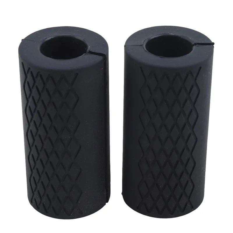 Silicone Dumbbell Grip Barbell Grip Kettle Bell Fitness Machinery Anti Slip and Bold Motorcycle Accessory Decoration Non-slip