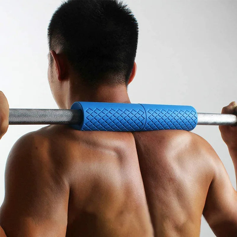 Silicone Dumbbell Grip Barbell Grip Kettle Bell Fitness Machinery Anti Slip and Bold Motorcycle Accessory Decoration Non-slip