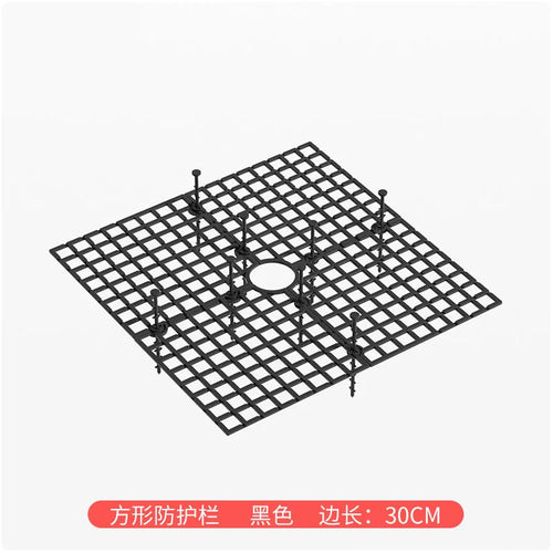 Child Plant Pot Soil Guard With Nails Plant Pot Grid Flower Pot Cover