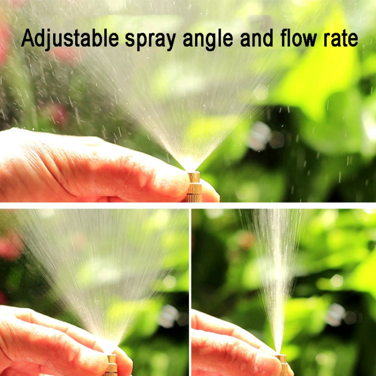 40m Kit Brass Misting Nozzles Bend Arbitrarily Atomized Sprayer Garden
