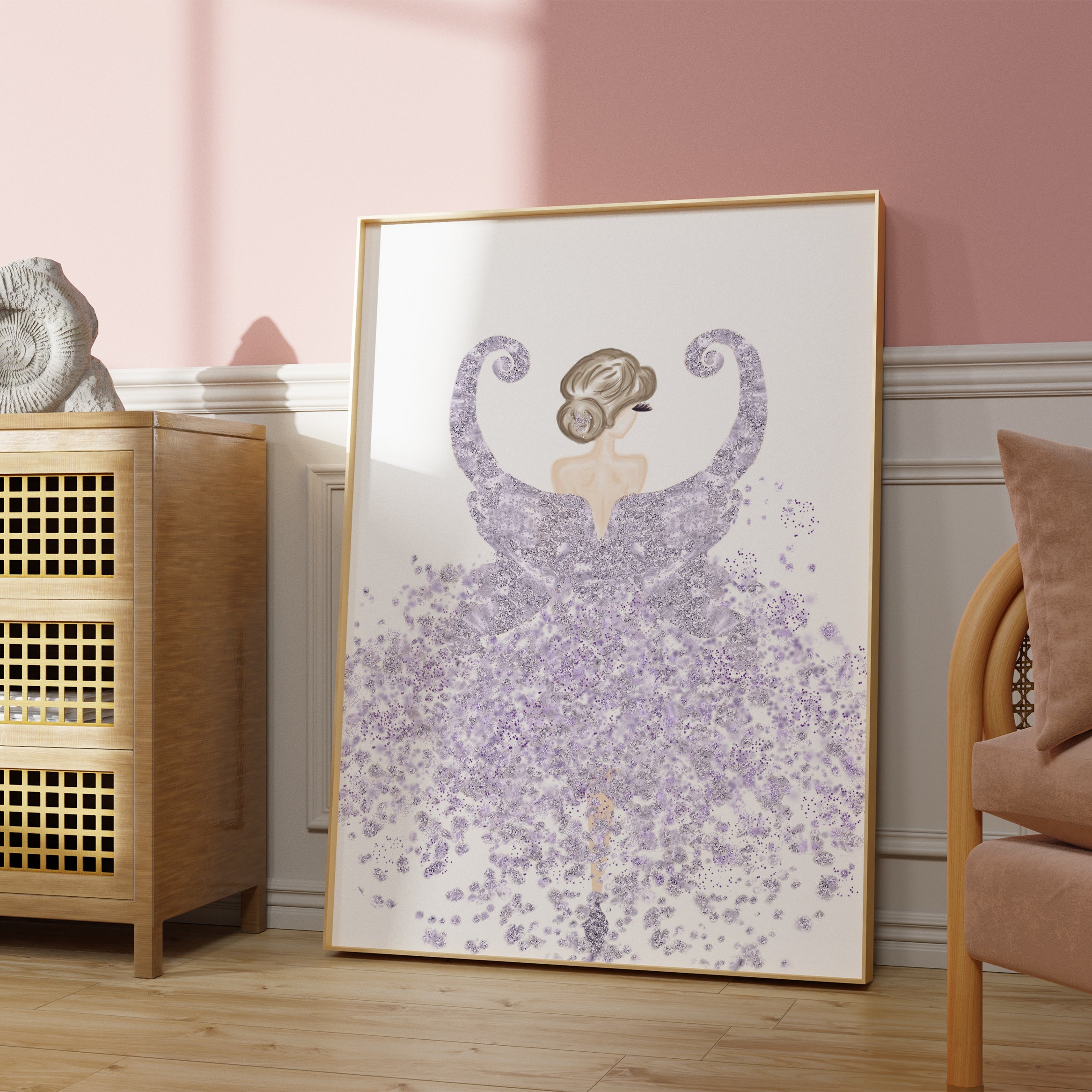 Fairy Print Wall Decor, Nursery Decor