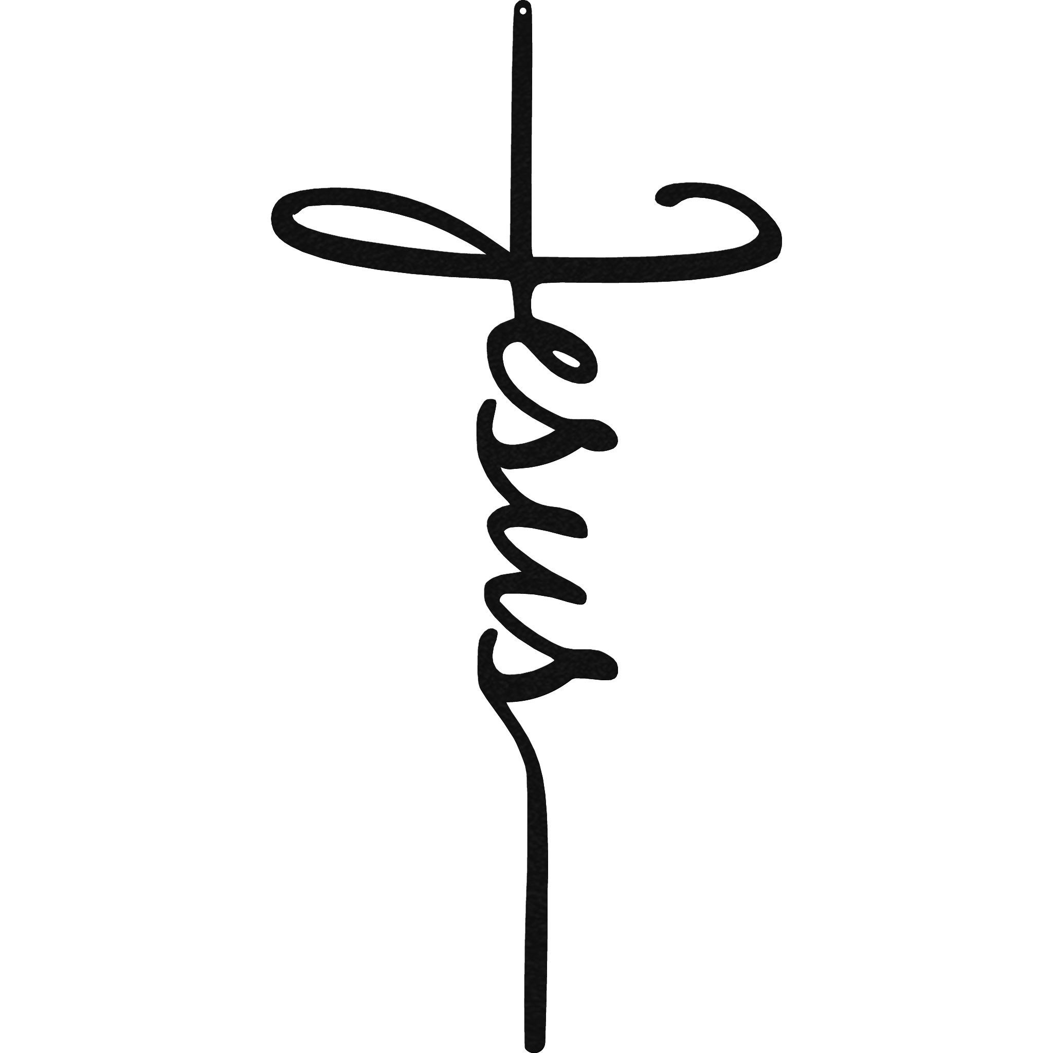 Jesus Cross - Metal Wall Art